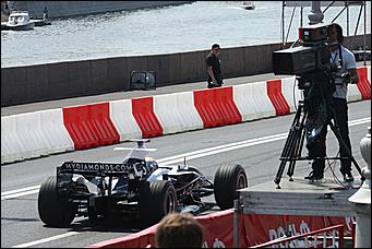 13 июля 2008 г., Москва   Формула 1 погостила в России. Шоу Moscow City Racing (фото Игоря Заботина)