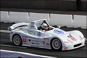 13 июля 2008 г., Москва   Формула 1 погостила в России. Шоу Moscow City Racing (фото Игоря Заботина)