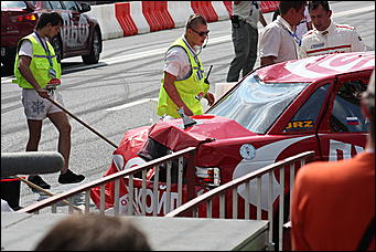 13 июля 2008 г., Москва   Формула 1 погостила в России. Шоу Moscow City Racing (фото Игоря Заботина)