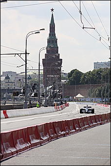 13 июля 2008 г., Москва   Формула 1 погостила в России. Шоу Moscow City Racing (фото Игоря Заботина)