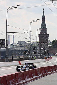 13 июля 2008 г., Москва   Формула 1 погостила в России. Шоу Moscow City Racing (фото Игоря Заботина)