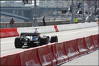 13 июля 2008 г., Москва   Формула 1 погостила в России. Шоу Moscow City Racing (фото Игоря Заботина)