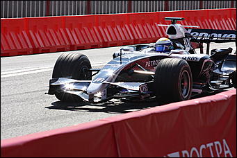 13 июля 2008 г., Москва   Формула 1 погостила в России. Шоу Moscow City Racing (фото Игоря Заботина)