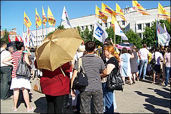 16 июня 2011 г., Барнаул   Митинг "Достойную зарплату медикам!"