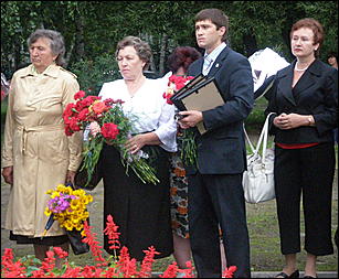 пос. Южный   Открытие мемориала Славы в поселке Южный