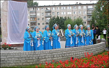 пос. Южный   Открытие мемориала Славы в поселке Южный