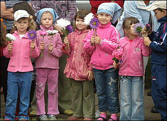 пос. Южный   Открытие мемориала Славы в поселке Южный