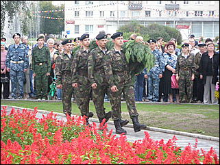 пос. Южный   Открытие мемориала Славы в поселке Южный
