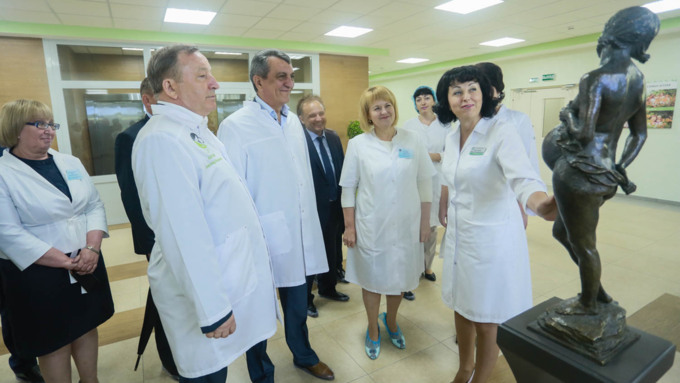 11 августа 2017 г., Барнаул. Екатерина Смолихина   Полпред Сергей Меняйло с рабочим визитом посетил Барнаул