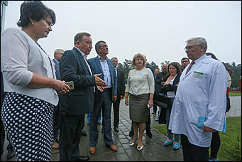 11 августа 2017 г., Барнаул. Екатерина Смолихина   Полпред Сергей Меняйло с рабочим визитом посетил Барнаул