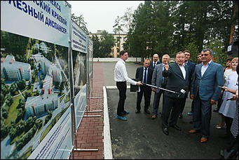 11 августа 2017 г., Барнаул. Екатерина Смолихина   Полпред Сергей Меняйло с рабочим визитом посетил Барнаул