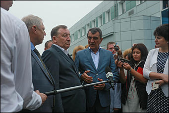 11 августа 2017 г., Барнаул. Екатерина Смолихина   Полпред Сергей Меняйло с рабочим визитом посетил Барнаул