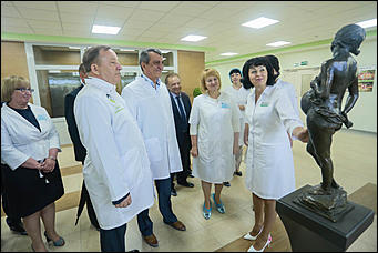 11 августа 2017 г., Барнаул. Екатерина Смолихина   Полпред Сергей Меняйло с рабочим визитом посетил Барнаул