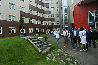 11 августа 2017 г., Барнаул. Екатерина Смолихина   Полпред Сергей Меняйло с рабочим визитом посетил Барнаул