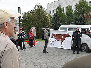 24 сентября 2009 г., Барнаул   "Молочный" митинг в Барнауле