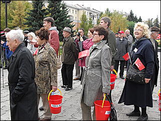 24 сентября 2009 г., Барнаул   "Молочный" митинг в Барнауле