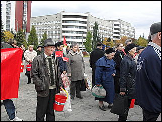 24 сентября 2009 г., Барнаул   "Молочный" митинг в Барнауле