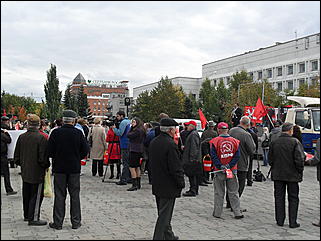 24 сентября 2009 г., Барнаул   "Молочный" митинг в Барнауле