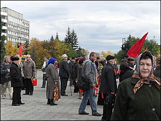 24 сентября 2009 г., Барнаул   "Молочный" митинг в Барнауле