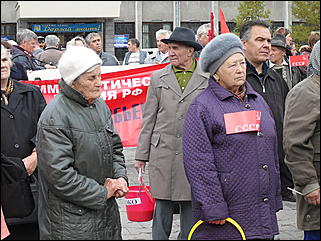 24 сентября 2009 г., Барнаул   "Молочный" митинг в Барнауле