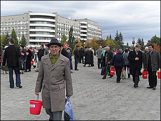 24 сентября 2009 г., Барнаул   "Молочный" митинг в Барнауле