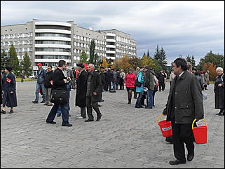 24 сентября 2009 г., Барнаул   "Молочный" митинг в Барнауле