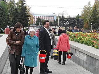 24 сентября 2009 г., Барнаул   "Молочный" митинг в Барнауле