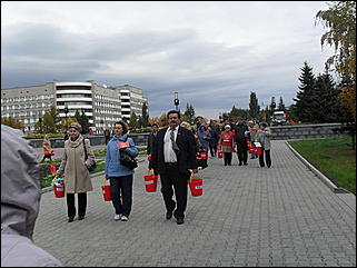 24 сентября 2009 г., Барнаул   "Молочный" митинг в Барнауле