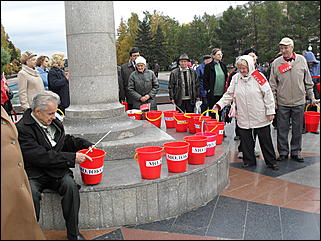 24 сентября 2009 г., Барнаул   "Молочный" митинг в Барнауле