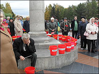 24 сентября 2009 г., Барнаул   "Молочный" митинг в Барнауле