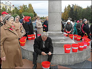 24 сентября 2009 г., Барнаул   "Молочный" митинг в Барнауле