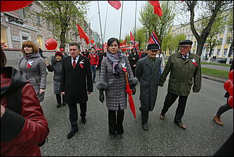    Мир, труд, дождь со снегом: политический Первомай в Барнауле 