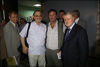24 июля 2007 г., Барнаул   Встреча председателя Совета Федерации РФ Сергея Миронова с жителями Алтайского края