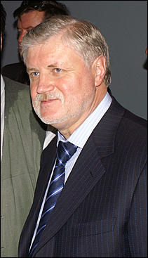 24 июля 2007 г., Барнаул   Встреча председателя Совета Федерации РФ Сергея Миронова с жителями Алтайского края