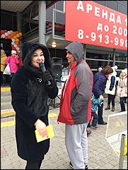 12 ноября 2018 г., Горно-Алтайск Конкурсами и призами открылся первый магазин "Мир одежды и обуви" в Горно-Алтайске