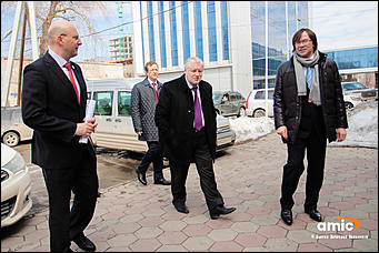 23 март 2016 г., Барнаул © Амител Вячеслав Мельников   Сергей Миронов в Барнауле. Фоторепортаж