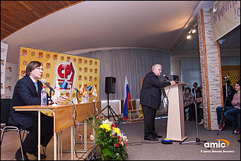 23 март 2016 г., Барнаул © Амител Вячеслав Мельников   Сергей Миронов в Барнауле. Фоторепортаж