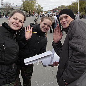 9 мая 2011 г., Барнаул   9 мая 2011. Площадка мировые ребята