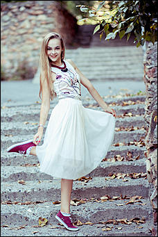 8 сентябрь 2016 г., Барнаул © Амител Вячеслав Мельников   Легкость и грация: фотопрогулка по Барнаулу с королевой красоты