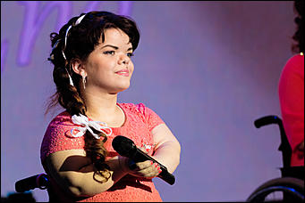 31 март 2016 г., Барнаул © Амител Вячеслав Мельников   Первый конкурс красоты и талантов "Ра-Свет" среди людей с ограниченными физическими возможностями