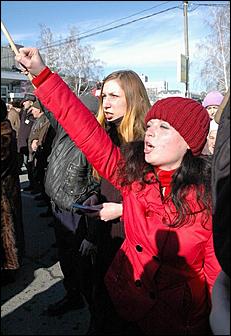 Барнаульская акция в защиту Щербинского   <P class=text>22 марта 2006 г., Барнаул</P>