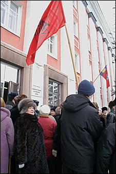 24 января 2007 г., Барнаул   Митинг протеста в Барнауле