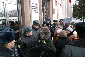 24 января 2007 г., Барнаул   Митинг протеста в Барнауле