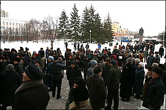 24 января 2007 г., Барнаул   Митинг протеста в Барнауле