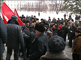 24 января 2007 г., Барнаул   Митинг протеста в Барнауле