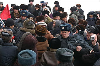 24 января 2007 г., Барнаул   Митинг протеста в Барнауле