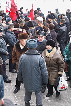 24 января 2007 г., Барнаул   Митинг протеста в Барнауле