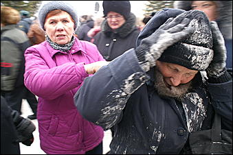 24 января 2007 г., Барнаул   Митинг протеста в Барнауле