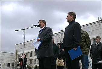 18 апреля 2007 г., Барнаул   В Барнауле состоялся очередной митинг протеста