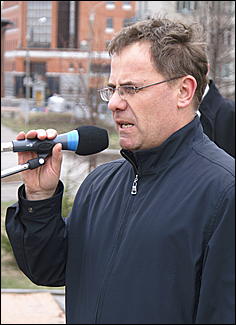 18 апреля 2007 г., Барнаул   В Барнауле состоялся очередной митинг протеста